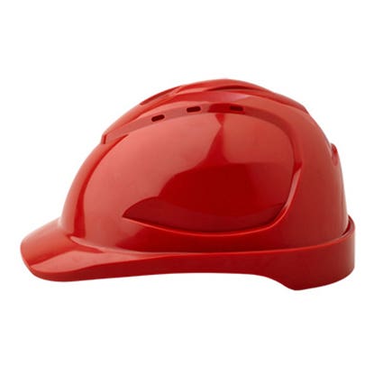 Prochoice V9 Hard Hat Vented Ratchet Harness Red 9021430 HHV9R-R