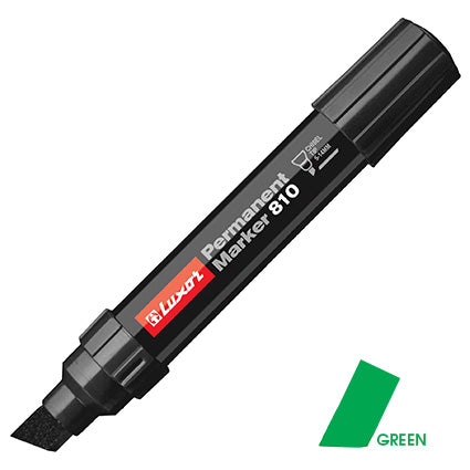 Luxor Marker 810 Jumbo (6) Green_9021597_810-GN