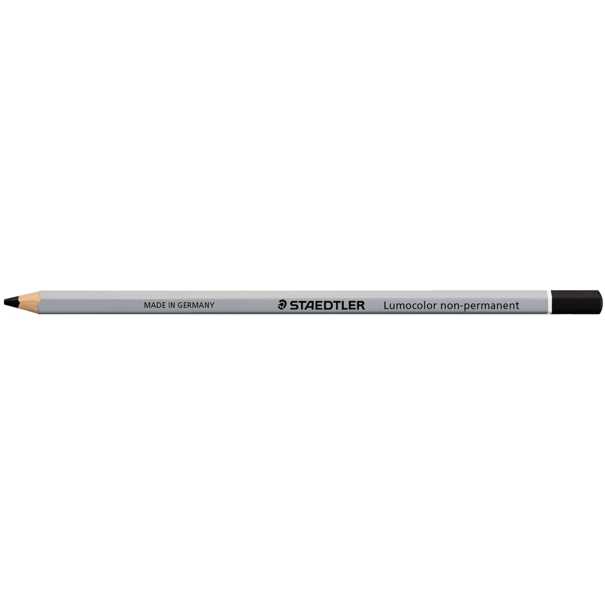 Staedtler Lumocolor Non-Permanent Omnichrom 108 Pencil Bx12 Black_9021683_108-9