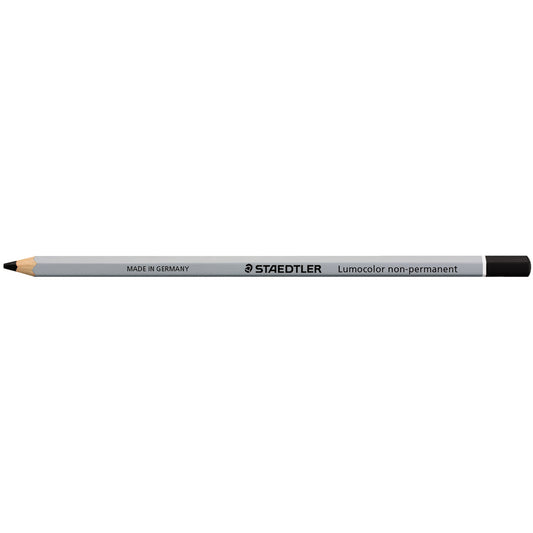 Staedtler Lumocolor Non-Permanent Omnichrom 108 Pencil Bx12 Black_9021683_108-9