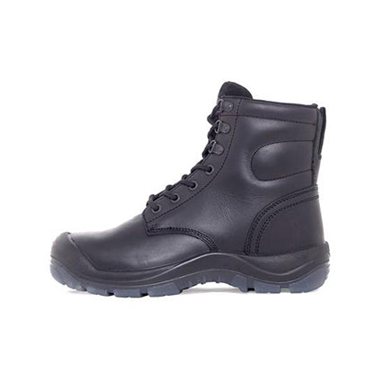 Mack Charge Force Safety Boots Black Lace Up Scuff Cap Steel Toecap Sz 11_9021916_