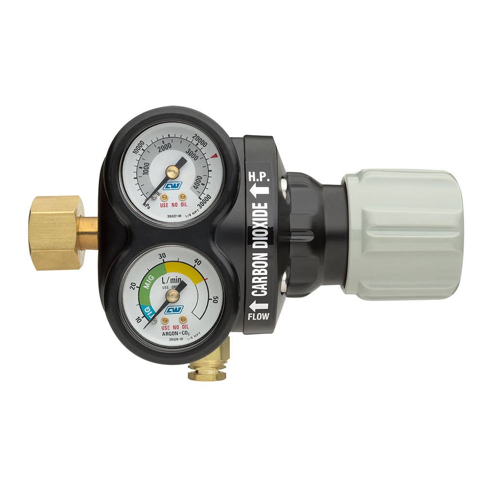 Cigweld Comet 500 Side Inlet CO2 Regulator 90230015 301683