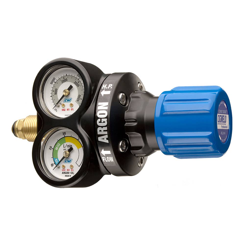 Cigweld Comet 500 Vertical Inlet Argon Regulator 90230016 301526