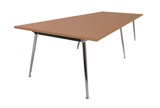 Rapid Air Boardroom Table 2400X1200X730Mm Top 25Mm Cherry Top_9023411_RAB2412 C_NLA
