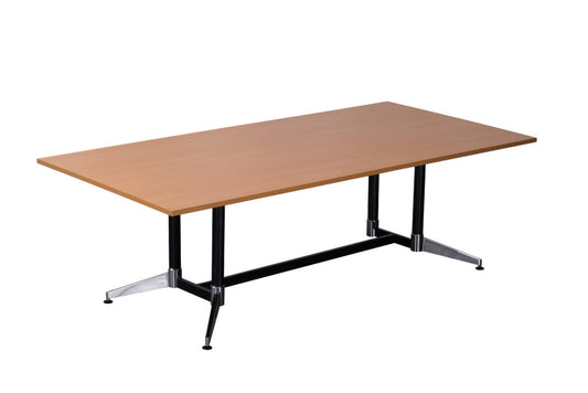 Rapid Typhoon Boardroom Table 1800X900X730Mm Top 25Mm Beech Top_9023415_TTR189 B
