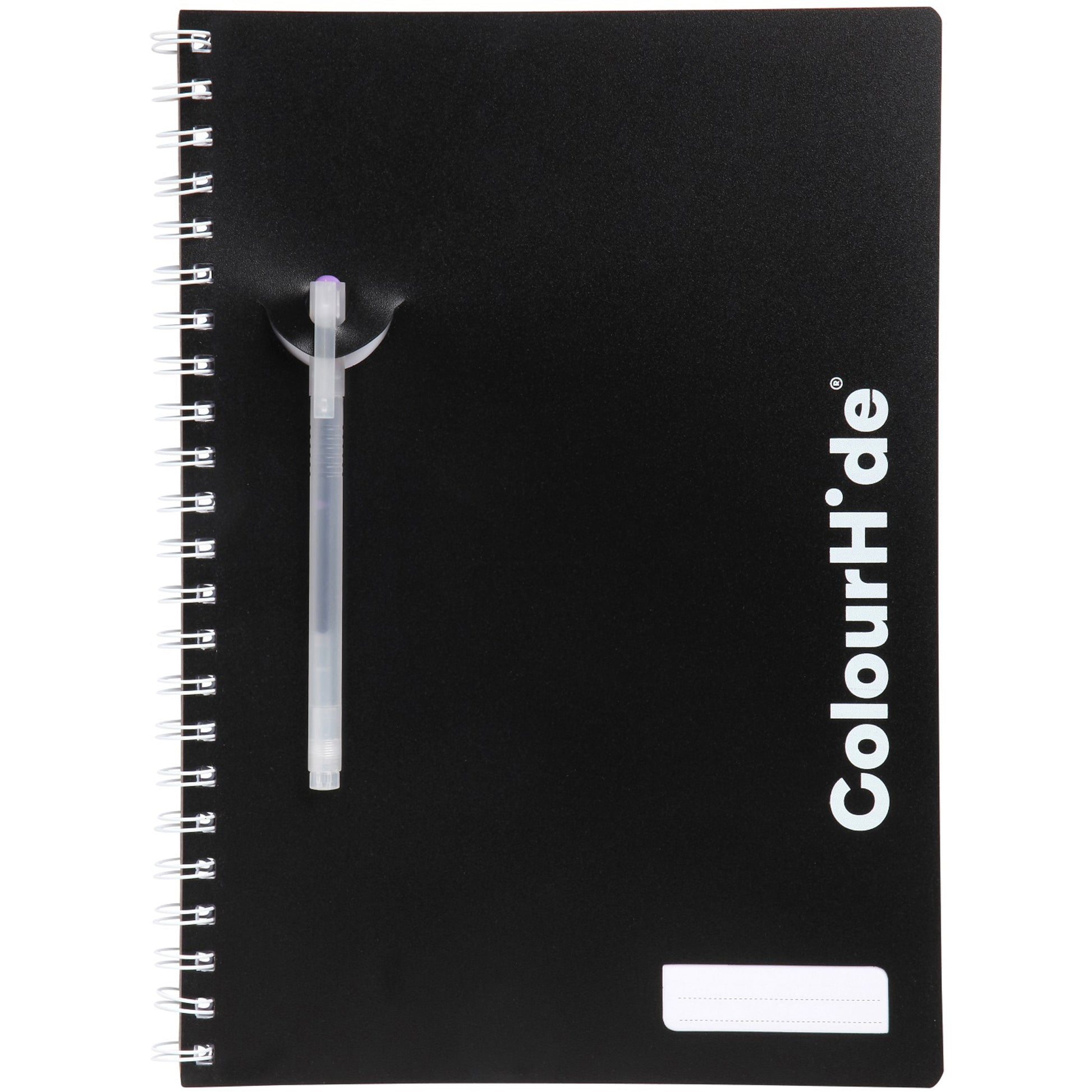 Colourhide Notebook My Trusty Polypropylene Cover A4 120 Pages Black_9023552_1719402J