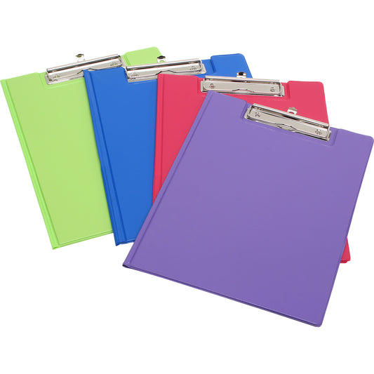 Marbig Clipfolder A4 Pe With Cover Summer Colours Lime_9023690_4300604A