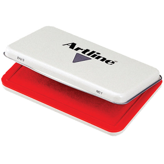 Artline EHJ-3 Stamp Pad No.1 67X106mm Red_9023730_12-202