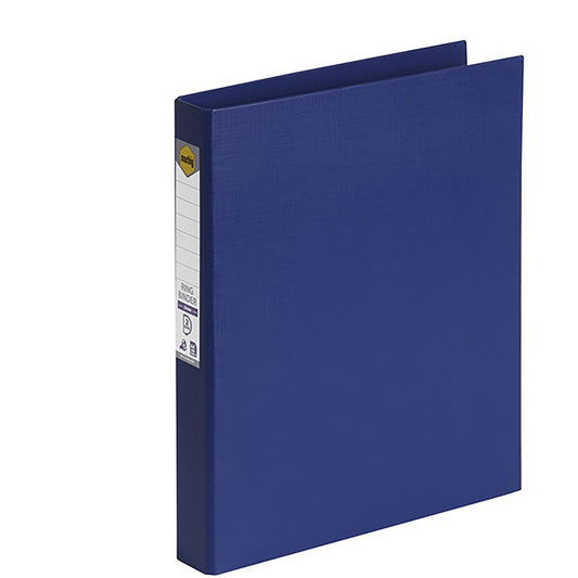 Marbig Binder PE A4 2D Ring 25mm Blue_9023858_45210