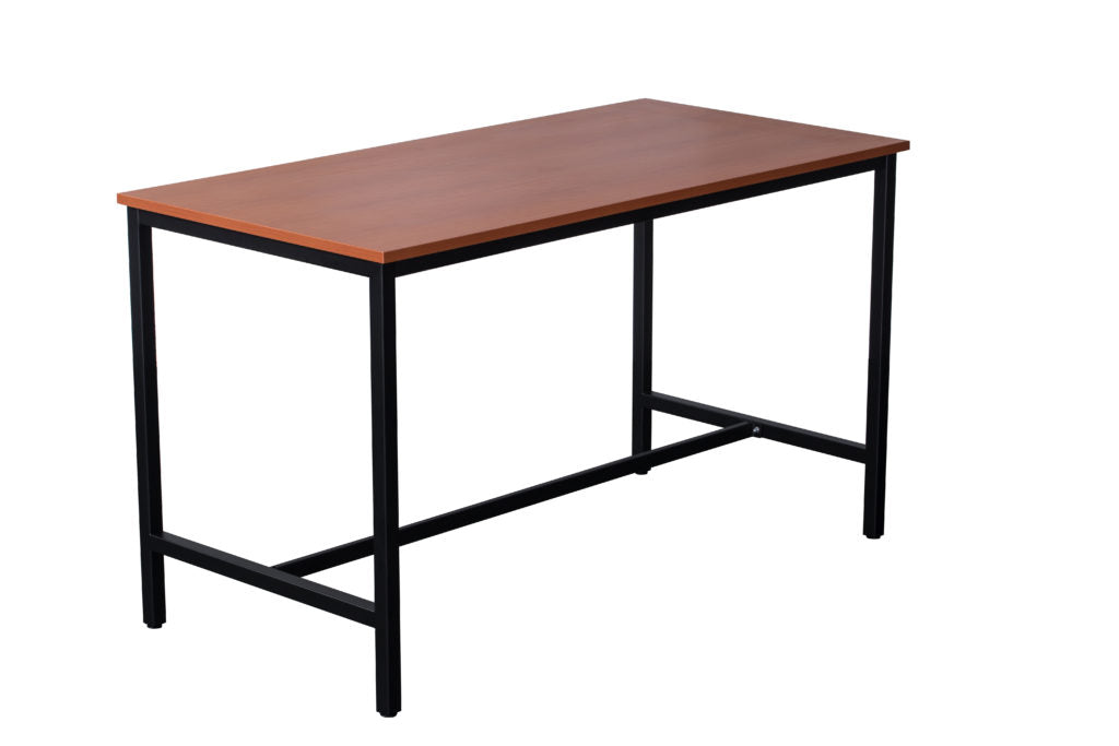 Rapid High Bar Table Black Powdercoated Steel Frame 1800X900X1050H Cherry_9023873_HBT189 C