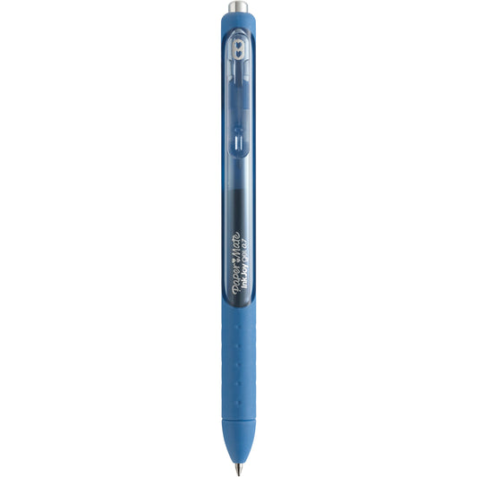 Papermate Retractable Inkjoy Gel 0.7mm Pack 12 Dark Blue_9023900_38541