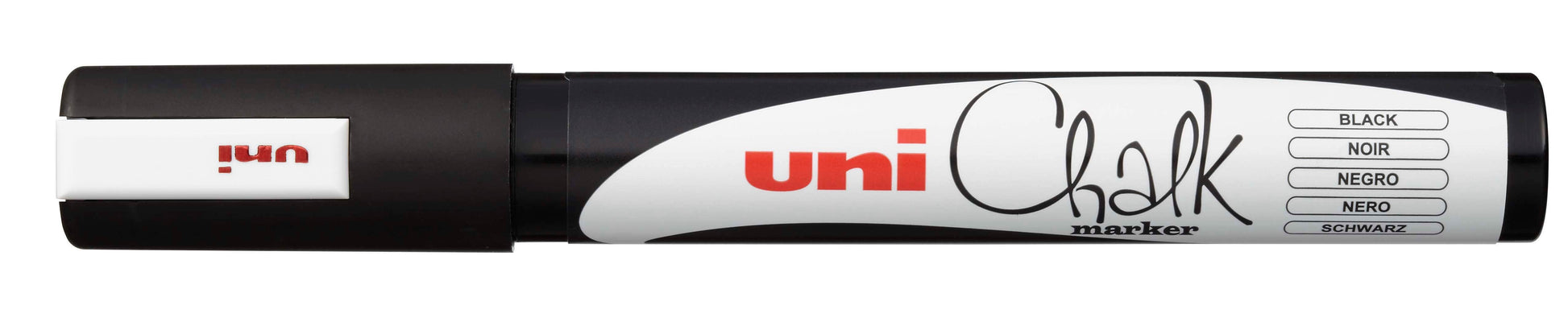 Uniball Pwe5 Liquid Chalk Marker Bullet Point 2.5mm Black 9023916 PWE5MBK