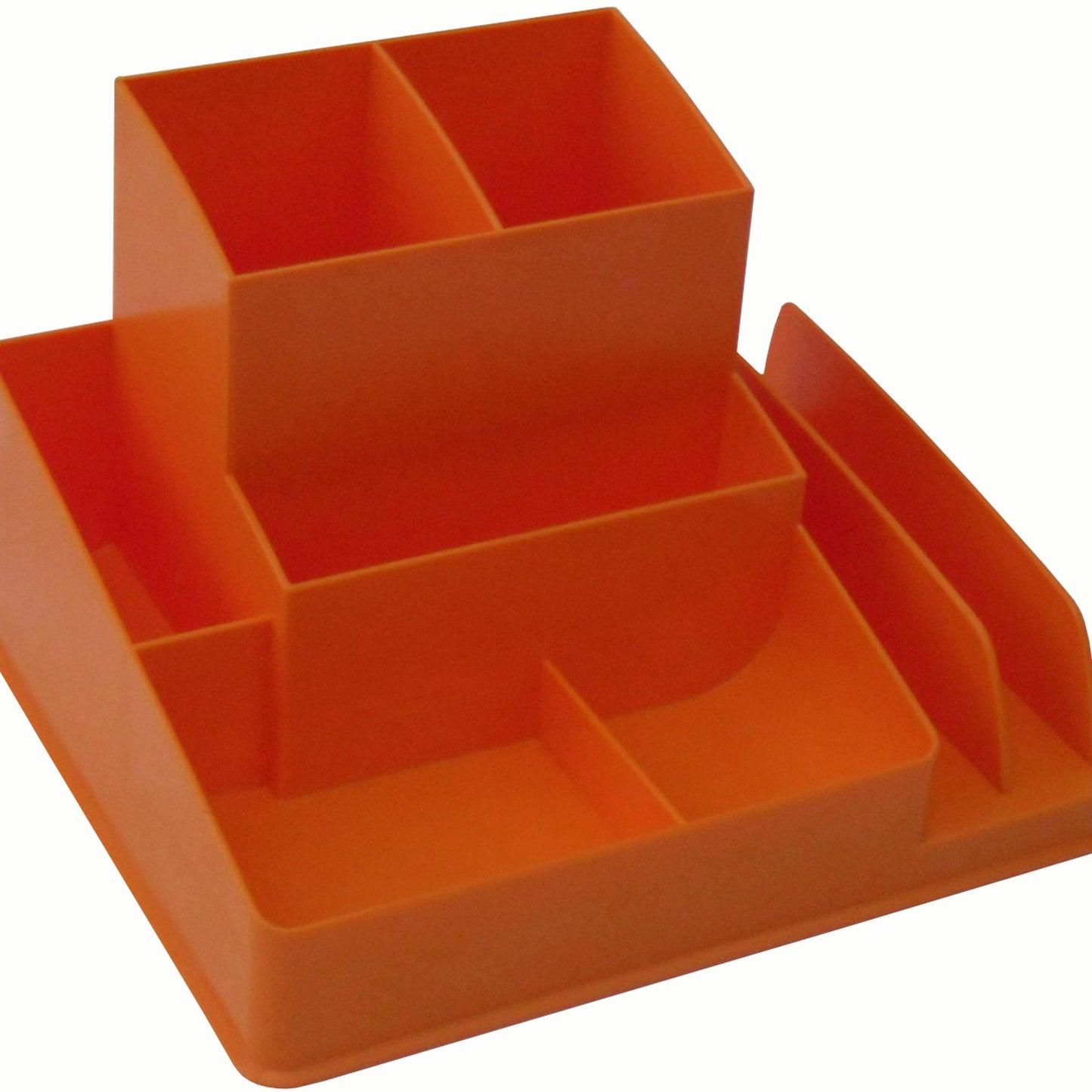Italplast Desk Organiser I35 Plastic Mandarin_9023922_I 35