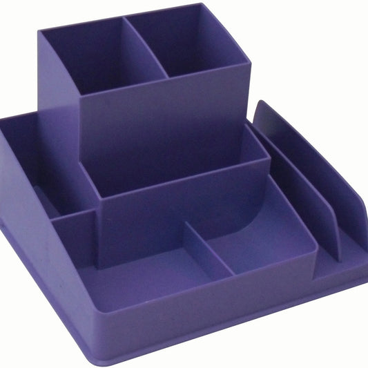 Italplast Desk Organiser I35 Plastic Grape_9023923_I 35FGP