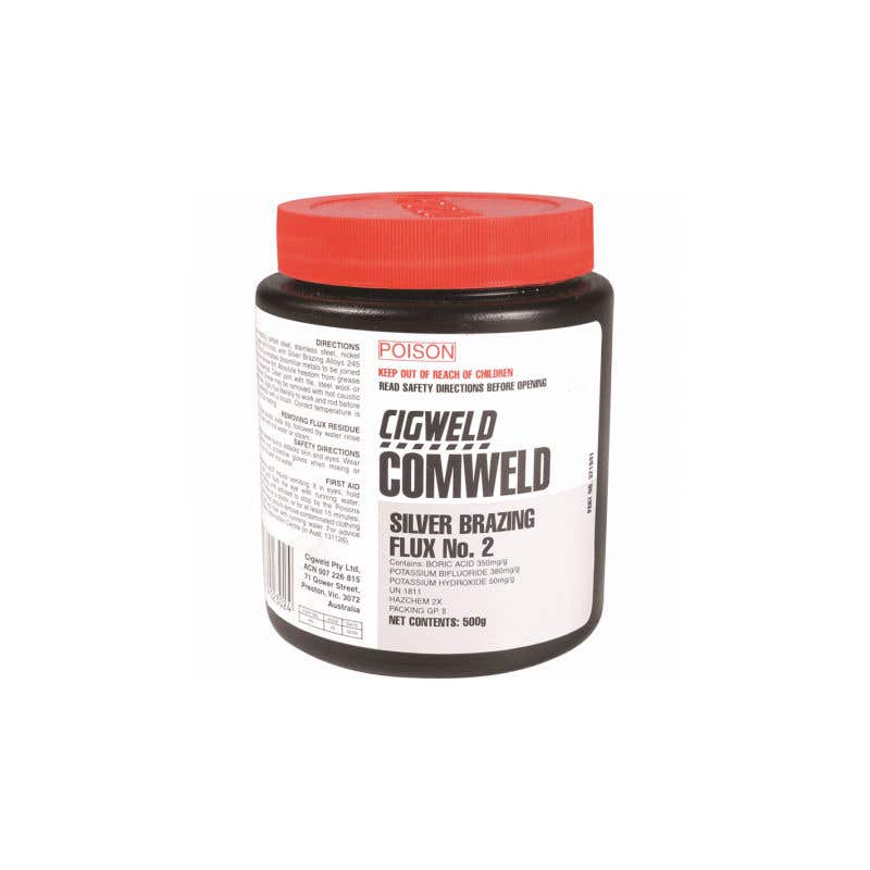Flux Brazing Silver Comweld No.2 Cigweld 200g 90240191 321840