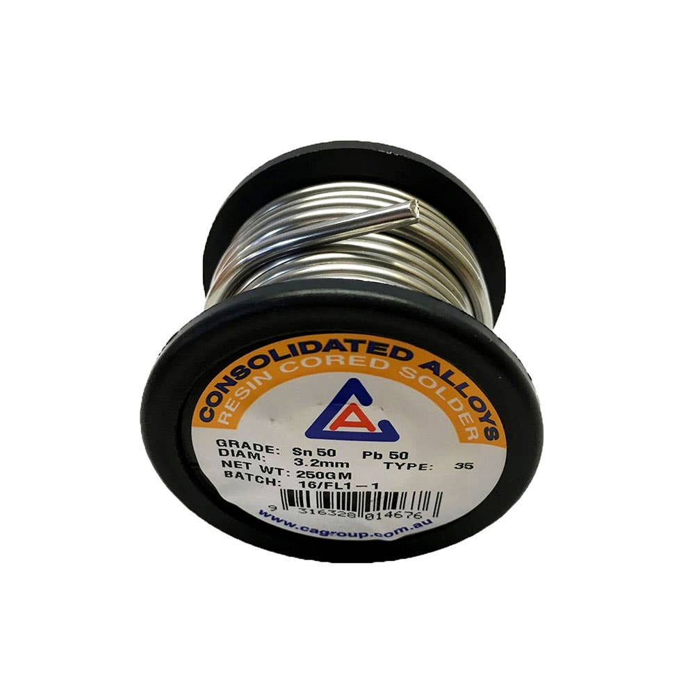 Resin Cored 50/50 Solder 1.2mm x 500g 90240439 01456