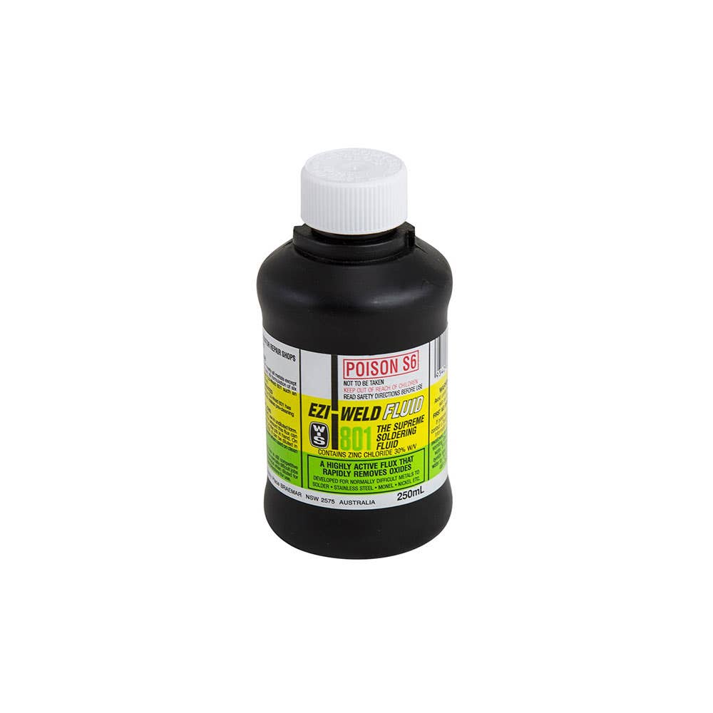 Ezi-weld 801 Soldering Fluid 250ml 90240647 01886
