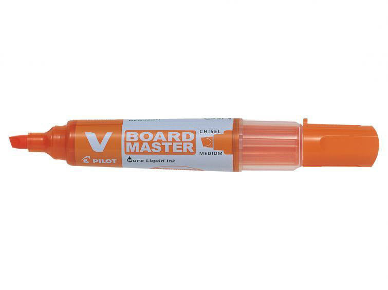 Pilot V Master Begreen Whiteboard Marker Chisel Wbma-Vbm Bg Bx10 Orange_9024841_39432