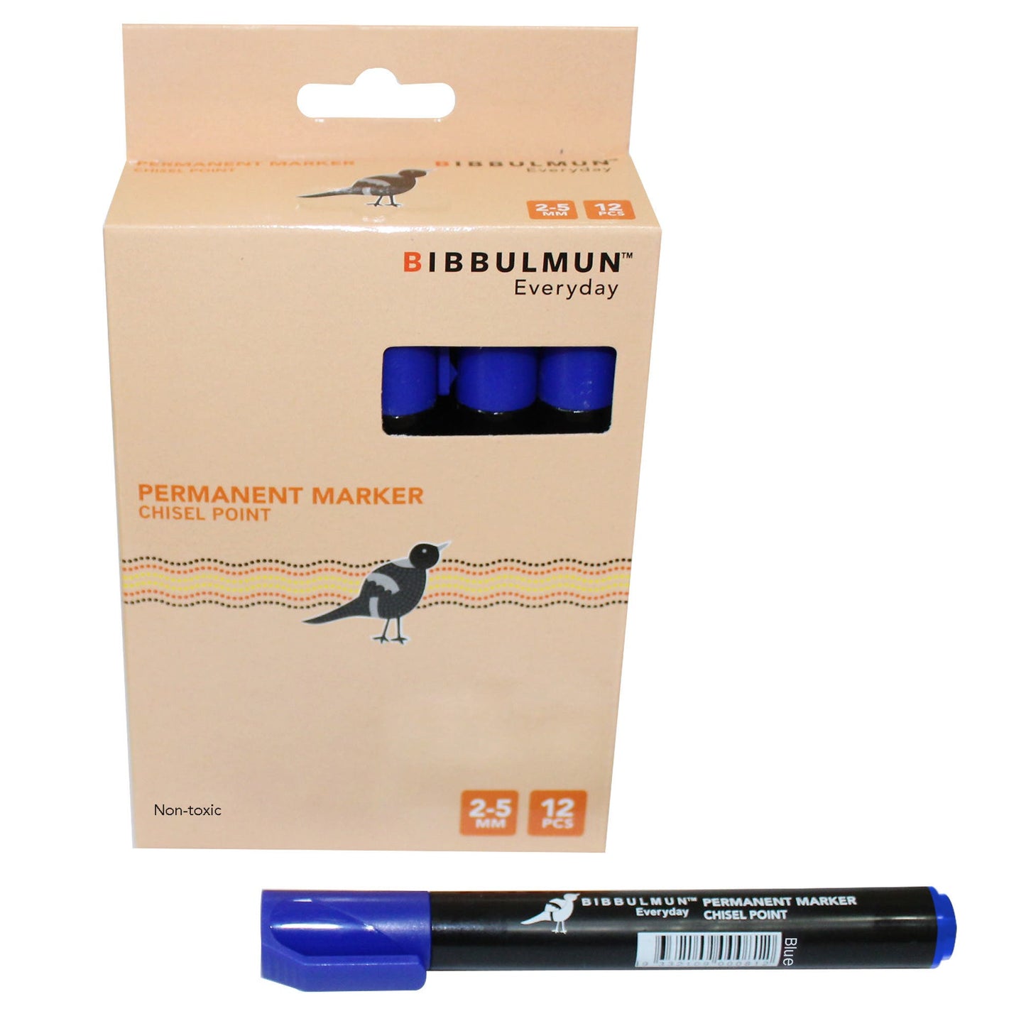 Permanent Marker 271 B Chisel Tip Blue 12 Pk 9027489 9027489