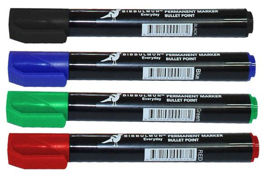 Bibbulmun Marker Permanent Bullet 270 Bx12 Green_9027494_