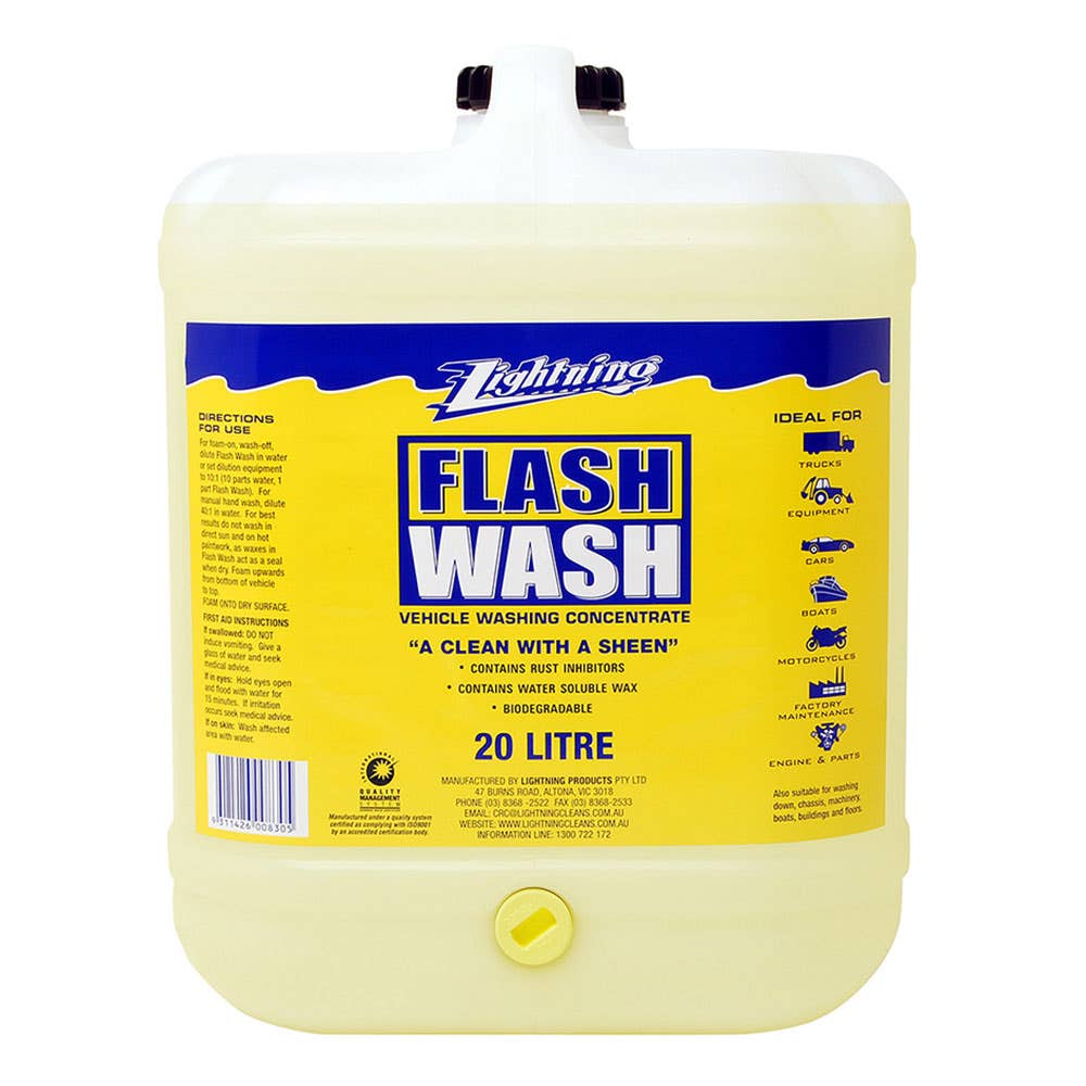 Automotive Cleaner Flash Wash 20L Lightning 90280032 501T
