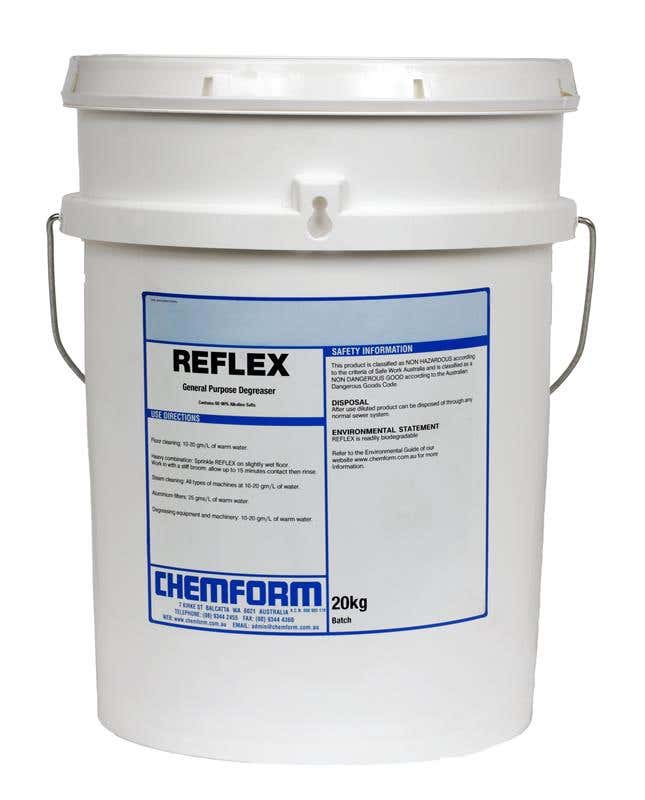 Cleaner Floor Concrete Workshop Reflex HD Powder 20kg 90280086 REFLEX.20