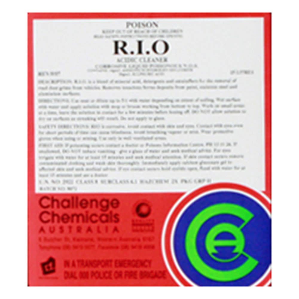 Metal Cleaner RIO Detergent 200L 90280254 RIO0200