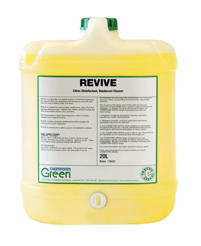 Disinfectant Deodorant Cleaner Citrus Revive 20L 90280276 REVIVE.20