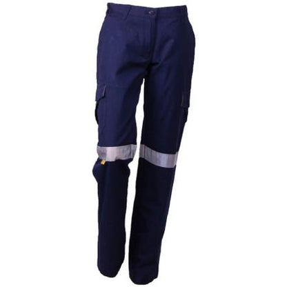 DTW1150T Ladies Cargo 270gsm Tape Pants Tru Workwear_DTW1150T