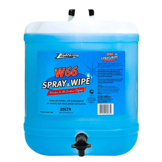 Surface Cleaner W66 Spray & Wipe 20L Lightning 90288009 066T