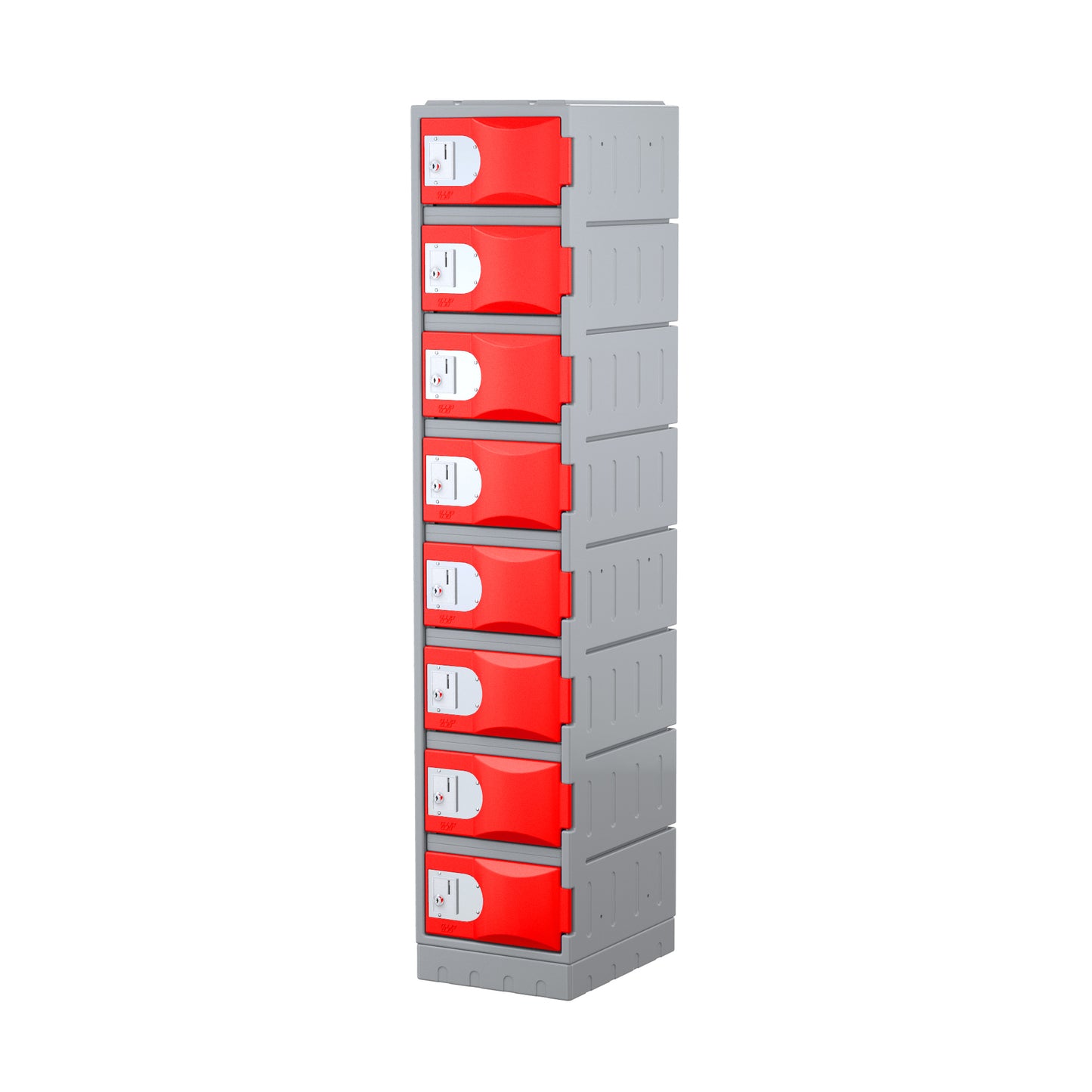 Locker 8 Door Heavy Duty 1800Hx385Wx500D Red_9029200_HDPL8/1800
