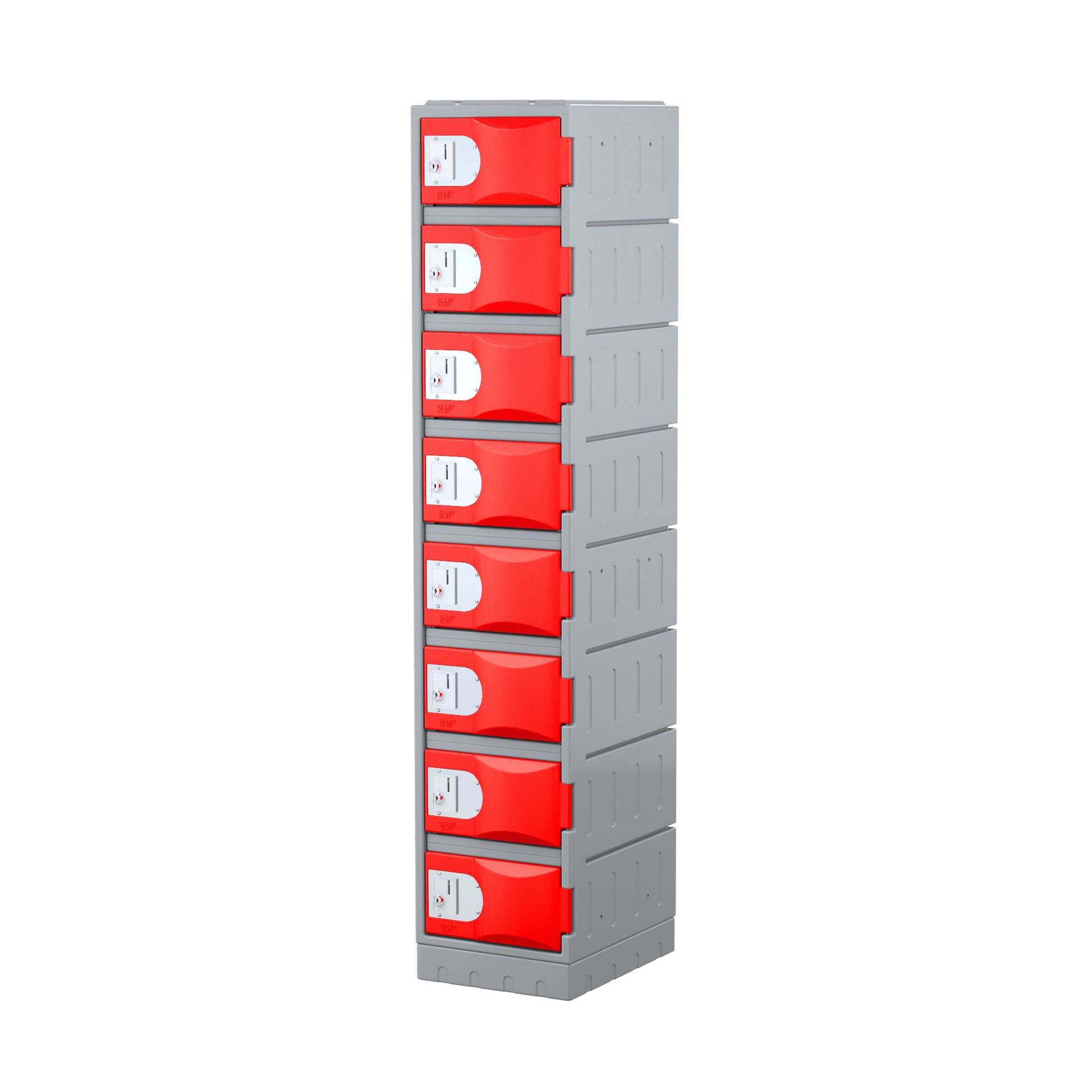 Locker 8 Door Heavy Duty 1800Hx385Wx500D Red_9029200_HDPL8/1800