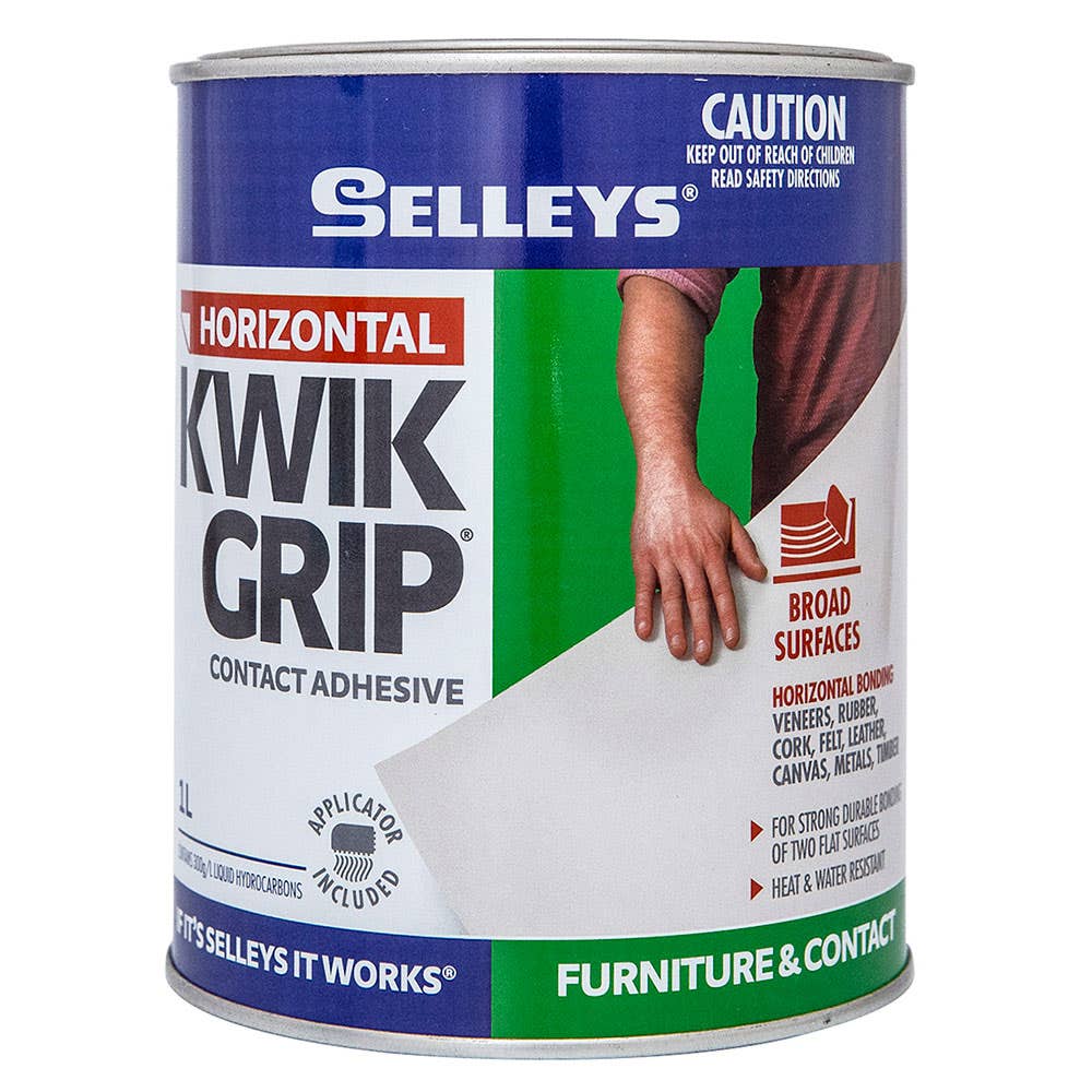 Selleys Kwik Grip Contact Adhesive Gel 1L 90300013 100042