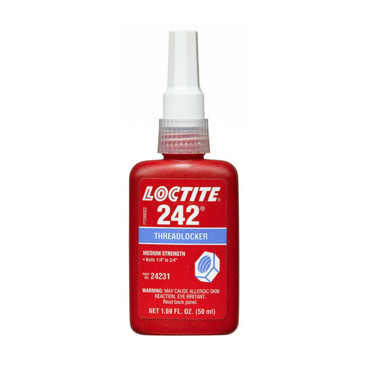 Loctite 242 Nut & Bolt Threadlocker 50ml 90310025 135355