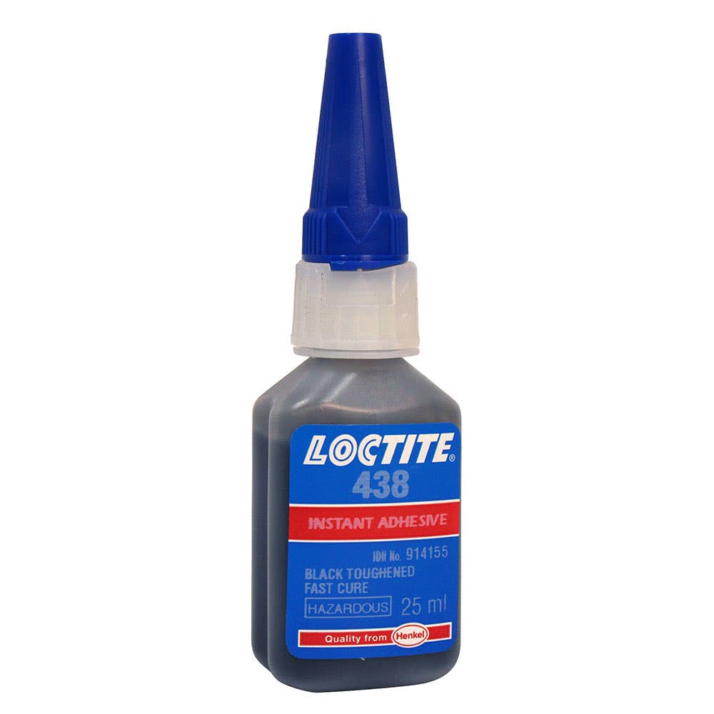 Loctite 438 Black Rubber Adhesive 90310032 914155