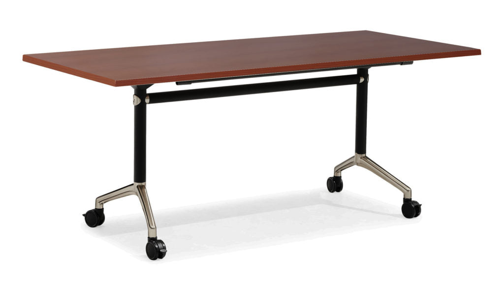 Table Typhoon Flip Top 1800L X 750D Black Rails Polished Alumin Feet Casto_9031084_TFT1875 C