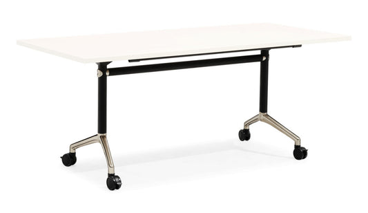Table Typhoon Flip Top 1800L X 750D Black Rails Polished Alumin Feet Casto_9031086_TFT1875 NW