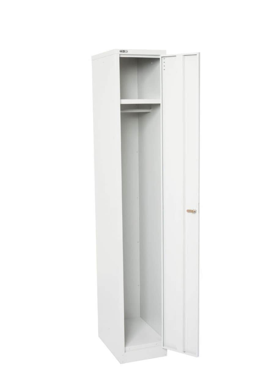 Rapid Go Locker 1 Tier 1830X305X455 Assembled White 9031095 GL305/1 WHITE
