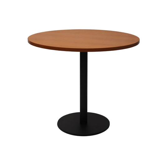 Rapid Table Round 1200mm Cherry Top Black Base_9031454_CBT12 C/BL