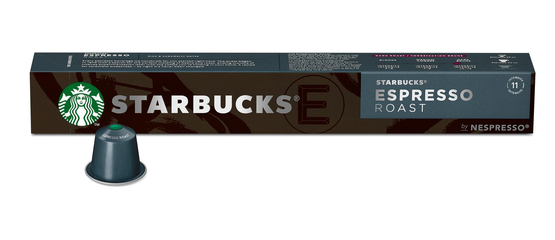 Starbucks By Nespresso Coffee Pod Capsules Espresso Roast 9031549 12415979