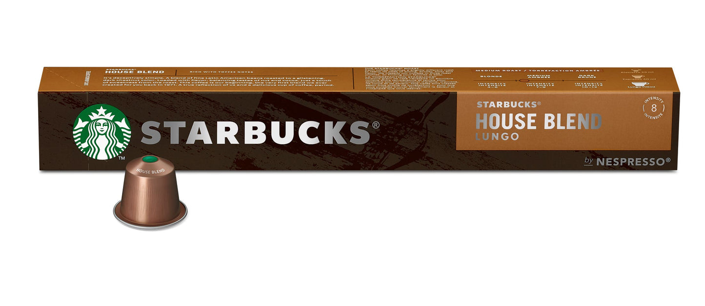Starbucks By Nespresso Coffee Pod Capsules House Blend 9031550 12417060