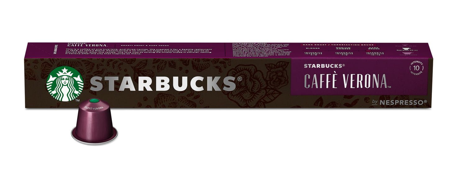 Starbucks By Nespresso Coffee Pod Capsules Caffe Verona 9031551 12415989