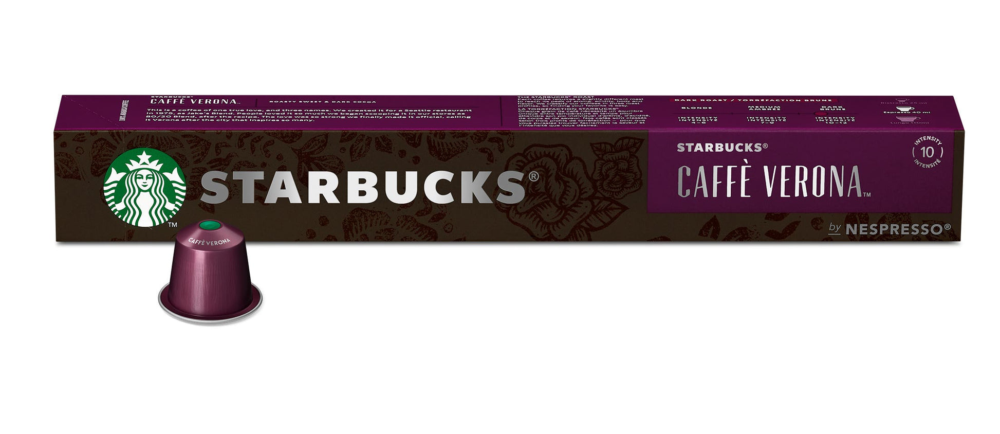 Starbucks By Nespresso Coffee Pod Capsules Caffe Verona 9031551 12415989