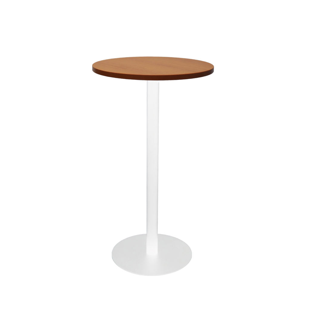 Rapid Dry Bar Table 600Mm Round Top 1075H White Base Cheery Top_9031565_CDBT6 C/WS