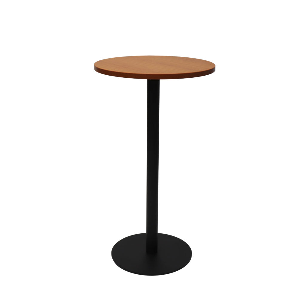 Rapid Dry Bar Table 600Mm Round Top 1075H Black Base Cherry Top_9031568_CDBT6 C/BL