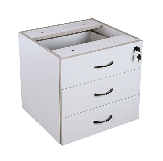 Rapid Vibe Pedestal Fixed 3 Drawers Grey_9032157_CDKP3D G_NLA