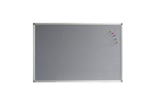 Rapid Pinboard 1800X900 Aluminium Frame With Conceled Corners Grey_9032183_PIN189 GR