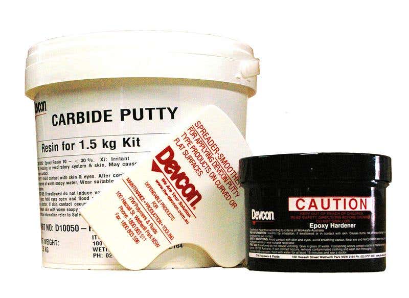 Putty Epoxy Carbide 1.5kg 90330012 D10050