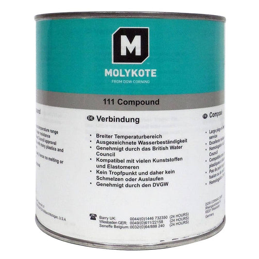 Valve + O-Ring Lubricant 111 Molykote 1kg Dow Corning 90340013 4045314