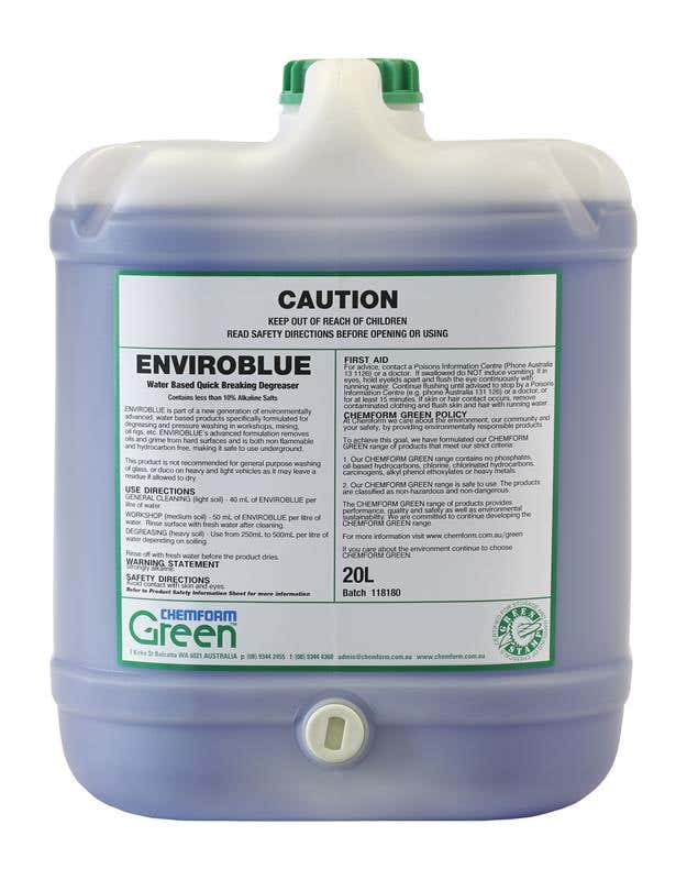 Degreaser Concentrate Enviroblue 20L Chemform 90400220 ENVIROBLUE.20